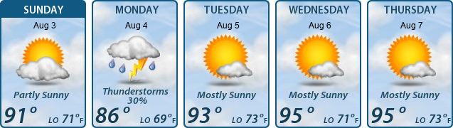 5-Day Forecast