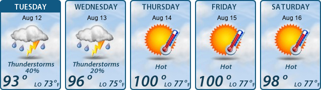 5-Day Forecast