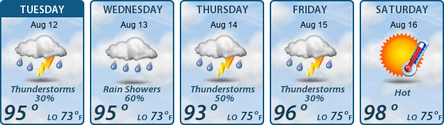 5-Day Forecast