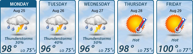 5-Day Forecast