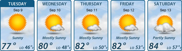 5-Day Forecast