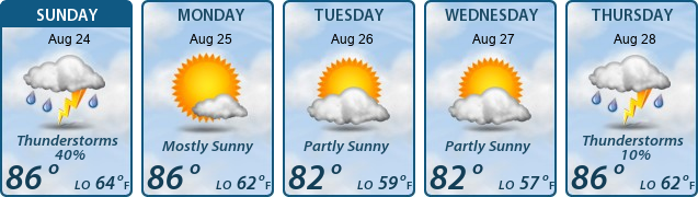 5-Day Forecast