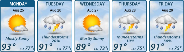 5-Day Forecast