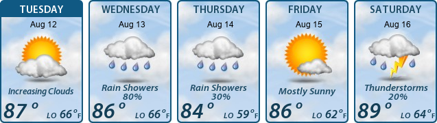 5-Day Forecast