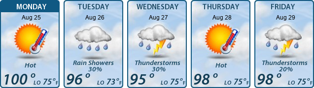 5-Day Forecast