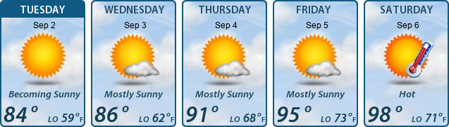 5-Day Forecast