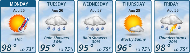 5-Day Forecast